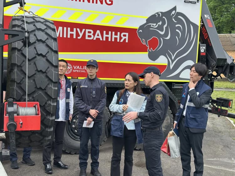 Розбудова навчально-тренувального комплексу для гуманітарного розмінування — Фаза 3 Японської грантової допомоги
