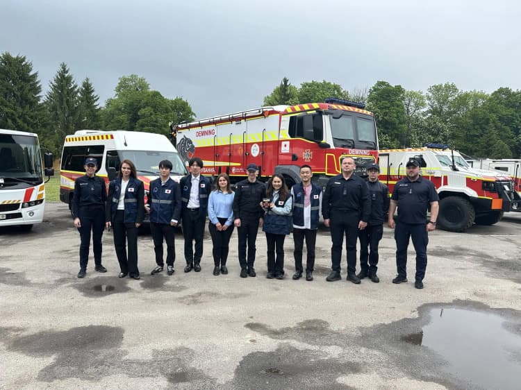 Розбудова навчально-тренувального комплексу для гуманітарного розмінування — Фаза 3 Японської грантової допомоги