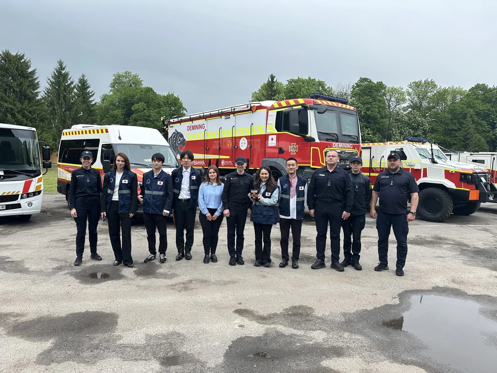 Розбудова навчально-тренувального комплексу для гуманітарного розмінування — Фаза 3 Японської грантової допомоги